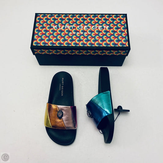 Sandals Designer By Kurt Geiger In Multi-colored, Size: 6.5