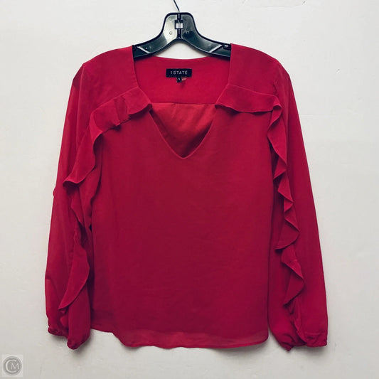 Top Long Sleeve By 1.state In Pink, Size: S