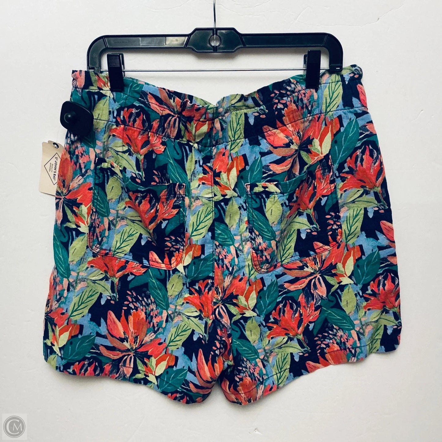 Shorts By St Johns Bay In Floral Print, Size: L