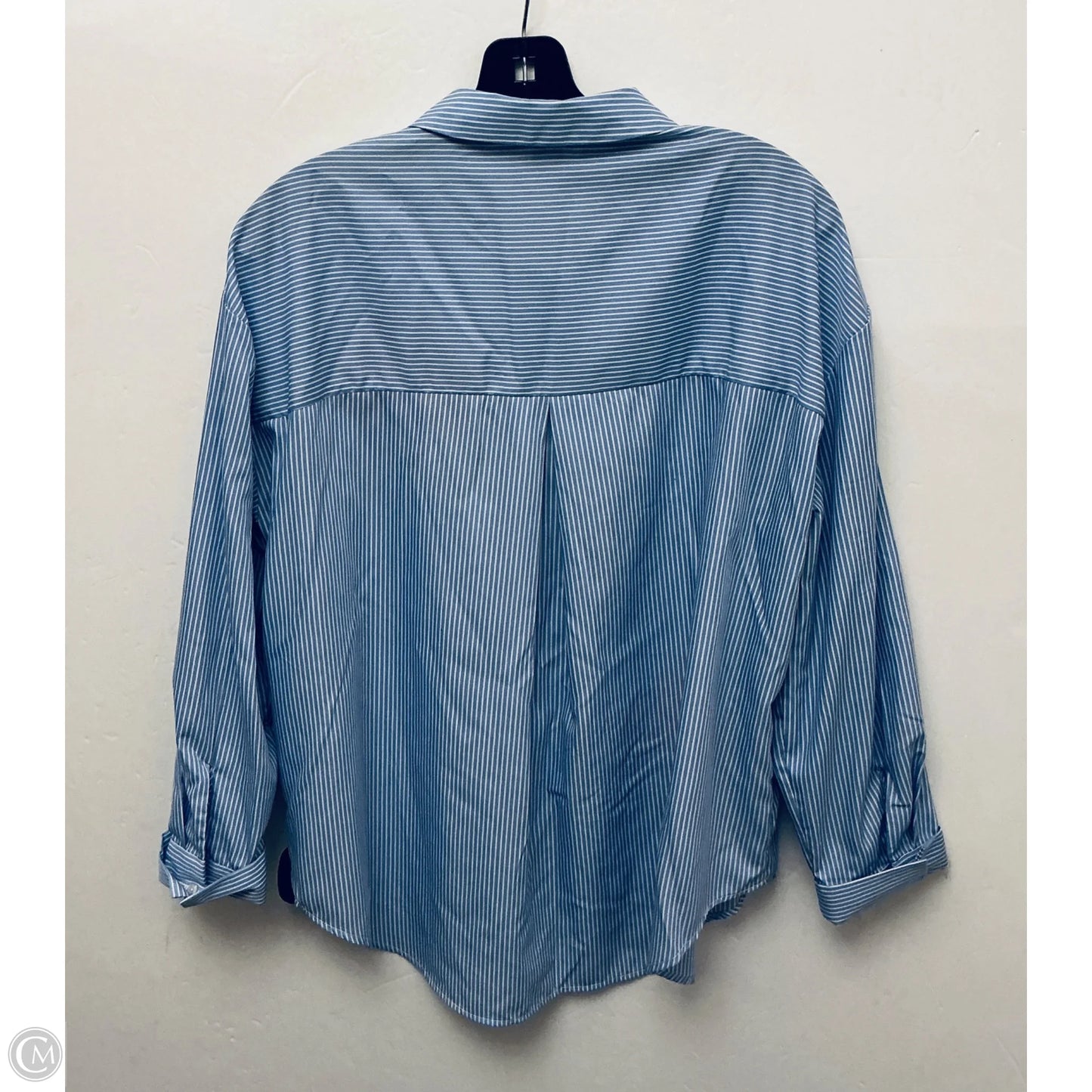 Top Long Sleeve By Joie In Striped Pattern, Size: M