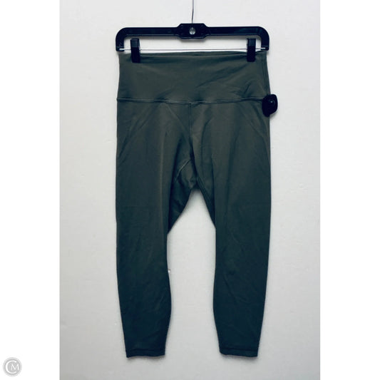 Athletic Leggings By Lululemon In Green, Size: 6