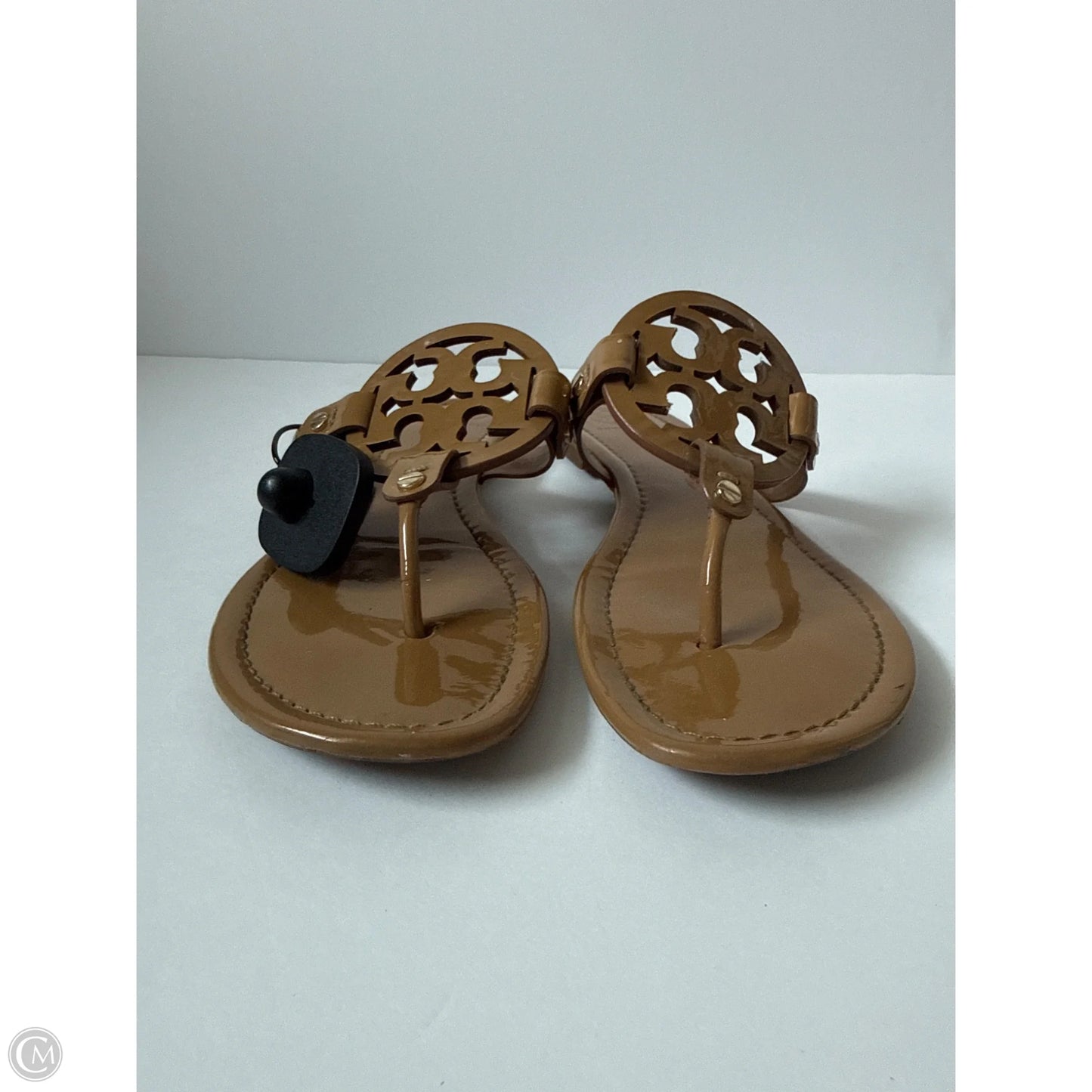 Sandals Designer By Tory Burch In Beige, Size: 9.5