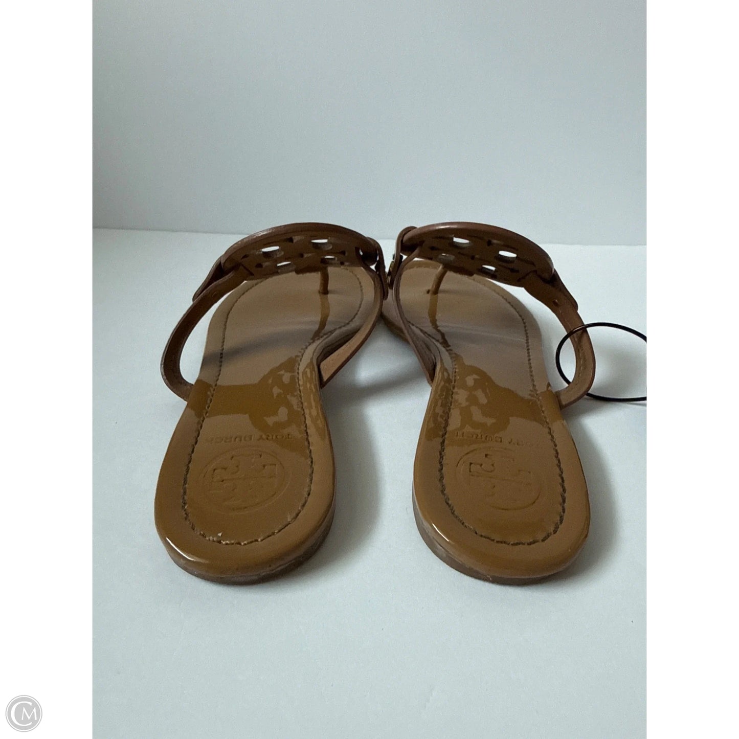 Sandals Designer By Tory Burch In Beige, Size: 9.5