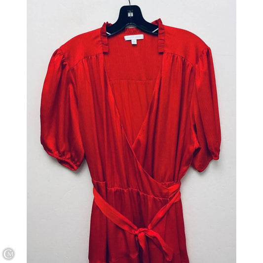 Dress Casual Midi By Draper James In Red, Size: 2x