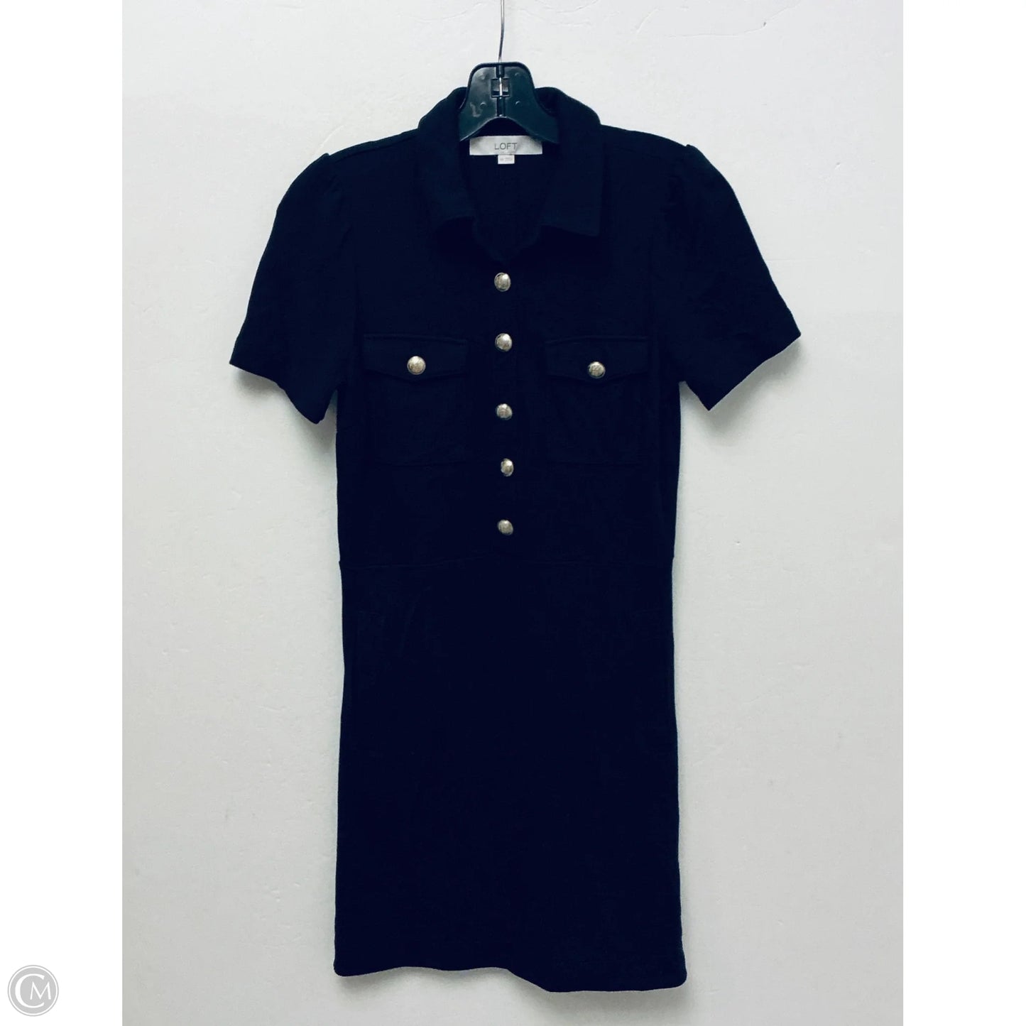 Dress Casual Short By Loft In Black, Size: Xs