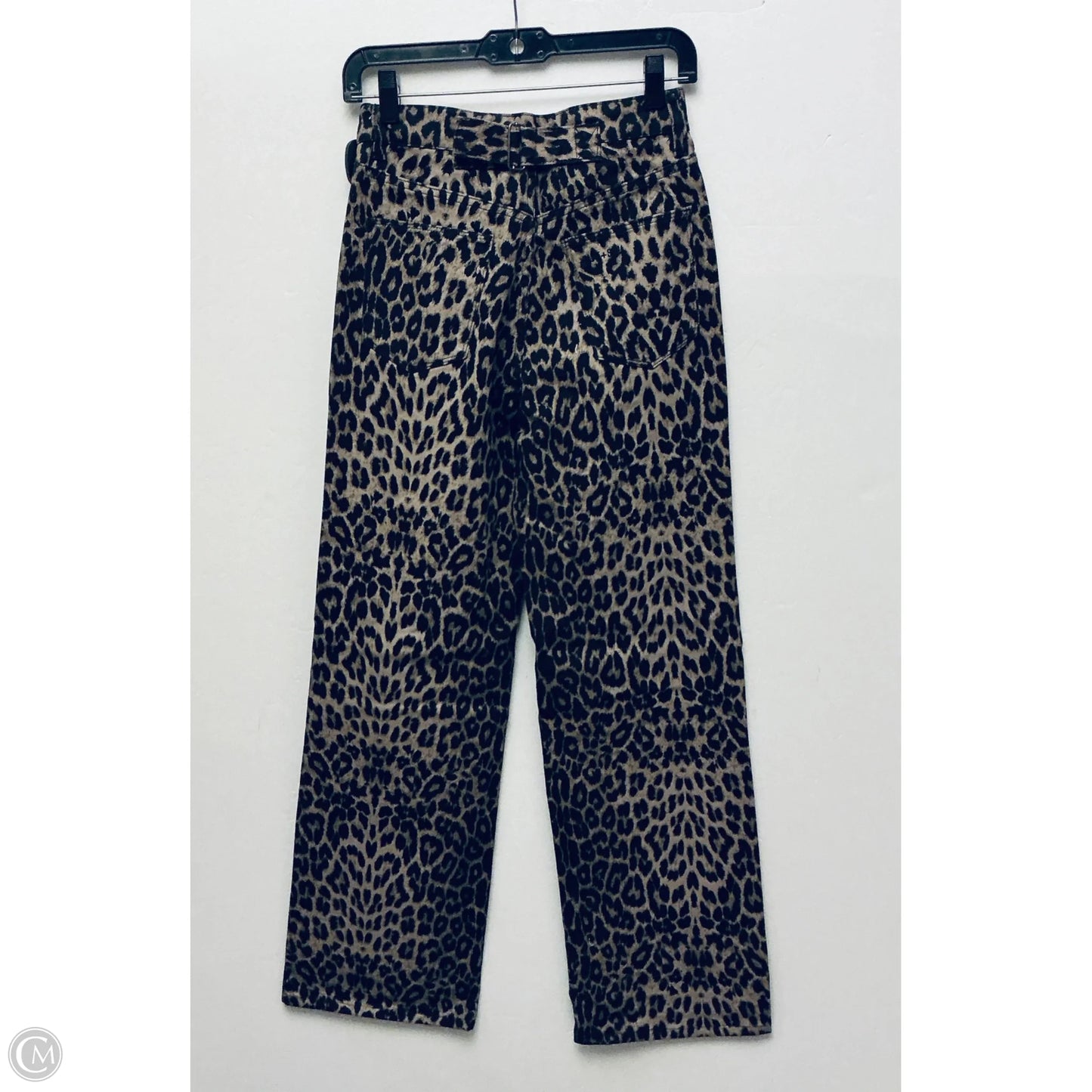 Jeans Straight By Clothes Mentor In Animal Print, Size: 2