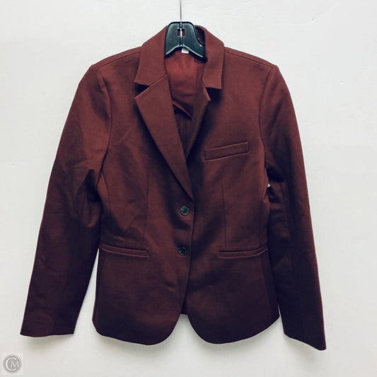 Blazer By Banana Republic In Maroon, Size: S