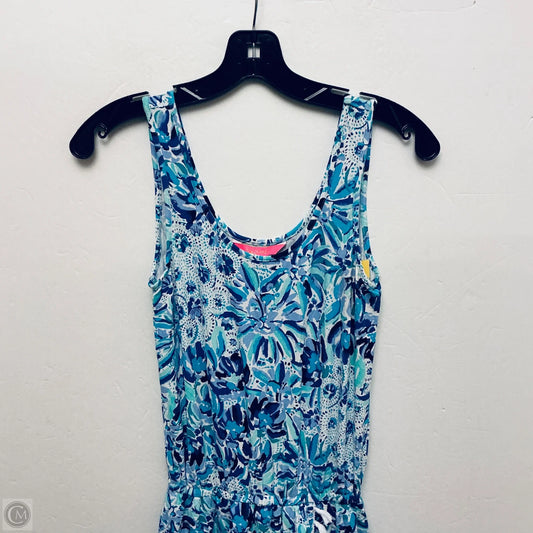 Romper Designer By Lilly Pulitzer In Blue, Size: Xxs
