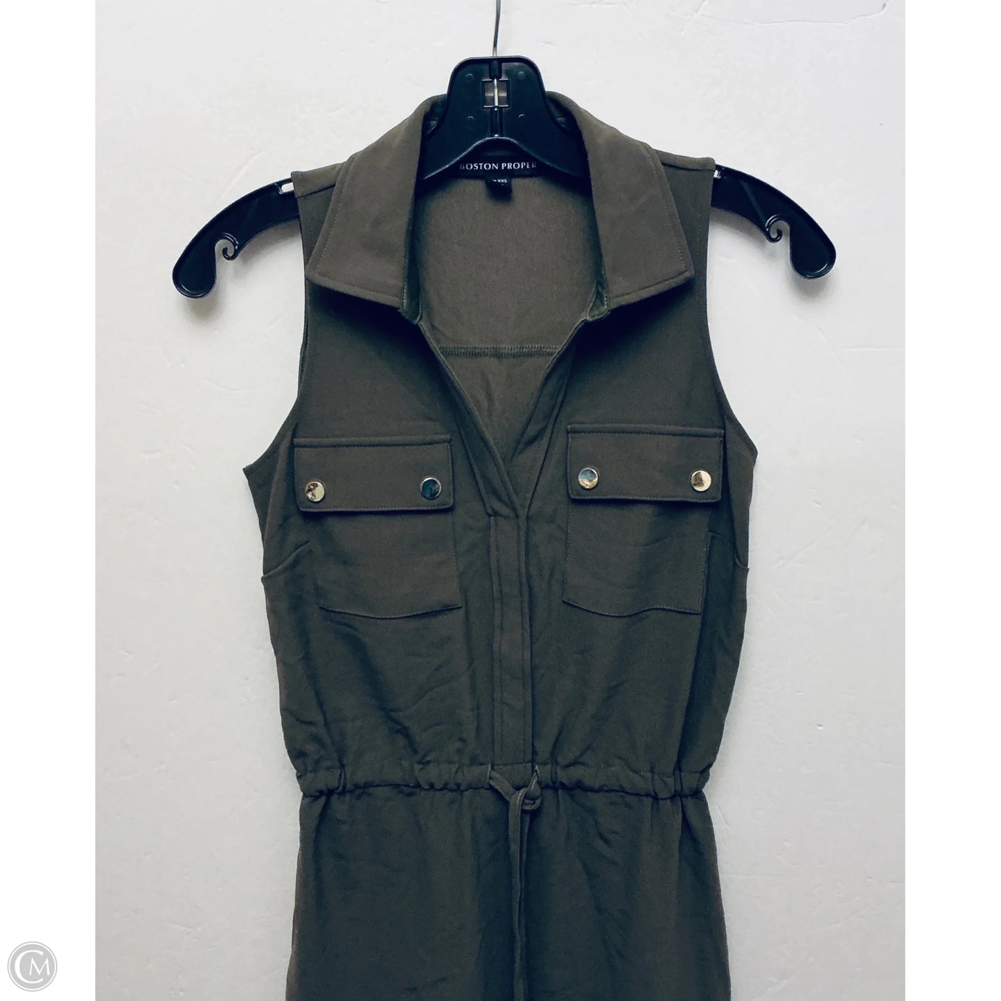 Dress Casual Short By Boston Proper In Green, Size: Xxs