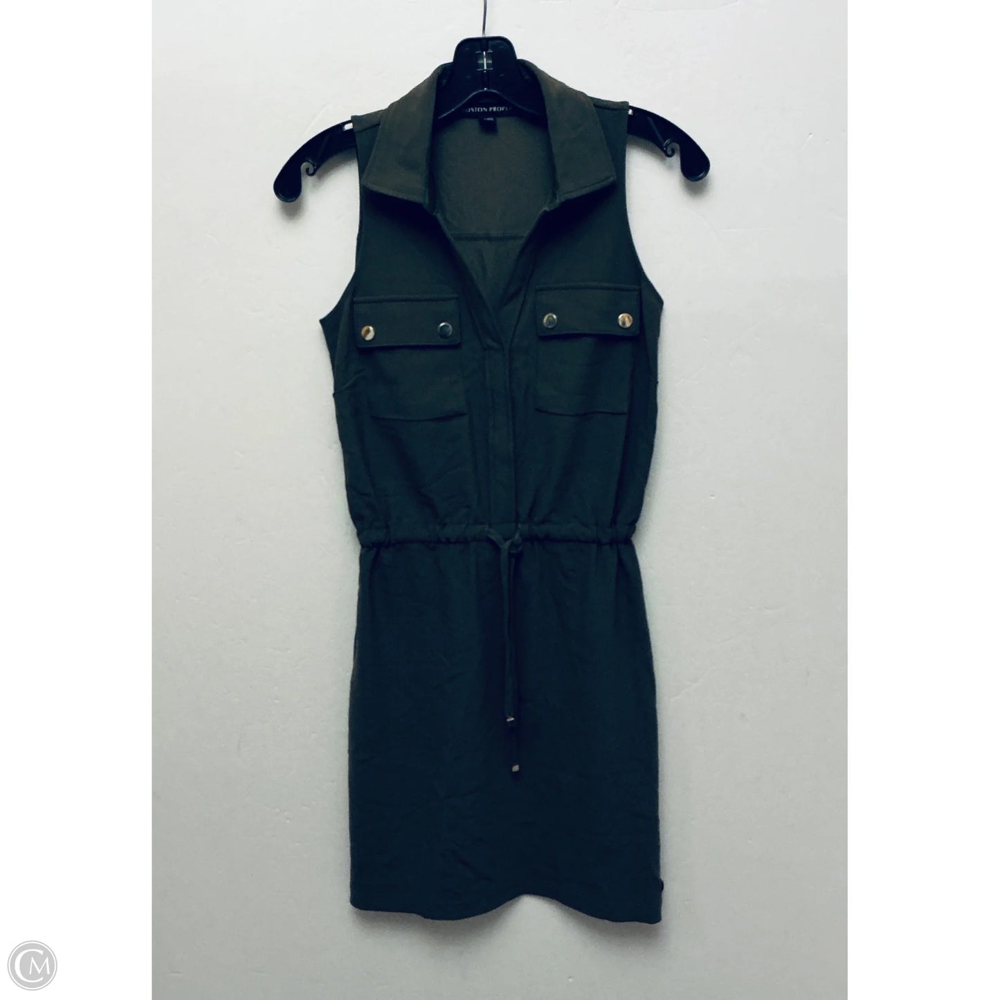 Dress Casual Short By Boston Proper In Green, Size: Xxs