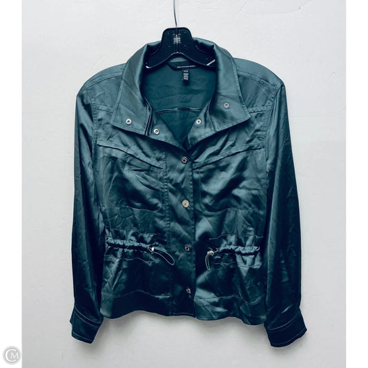 Jacket Other By White House Black Market In Green, Size: Xxs