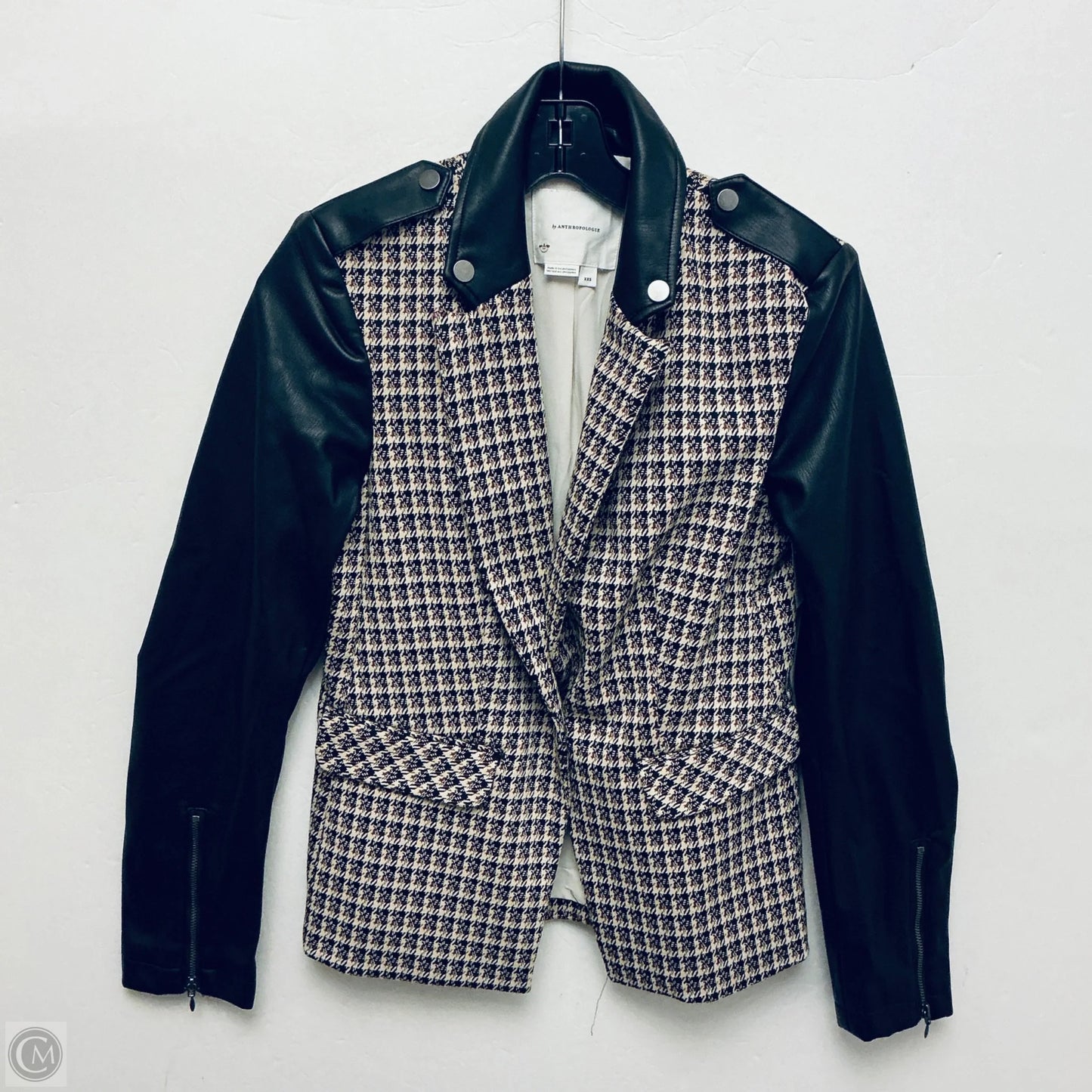 Jacket Other By Anthropologie In Black, Size: Xxs