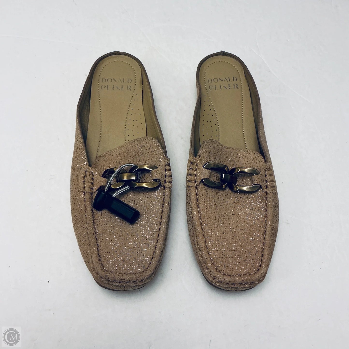 Shoes Flats By Donald Pliner In Beige, Size: 8.5