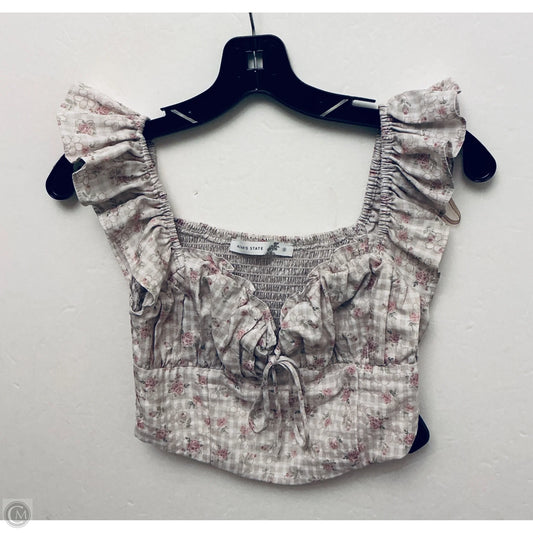 Top Sleeveless By Altard State In Floral Print, Size: S