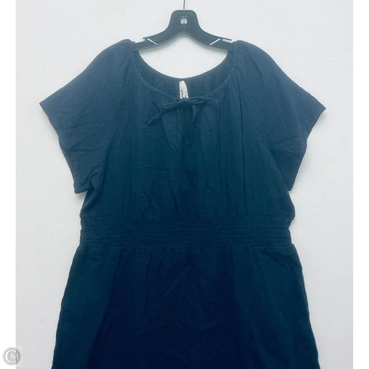 Dress Casual Maxi By Pact In Navy, Size: Xxl