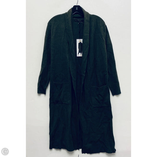 Sweater Cardigan By Clothes Mentor In Green, Size: S