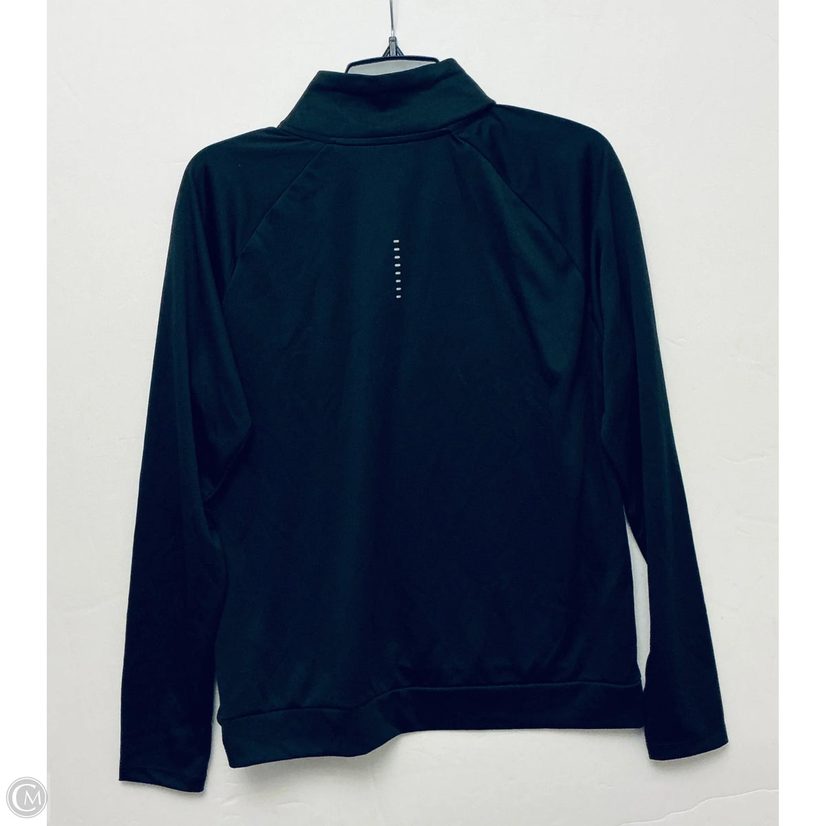 Athletic Jacket By Nike In Black, Size: M