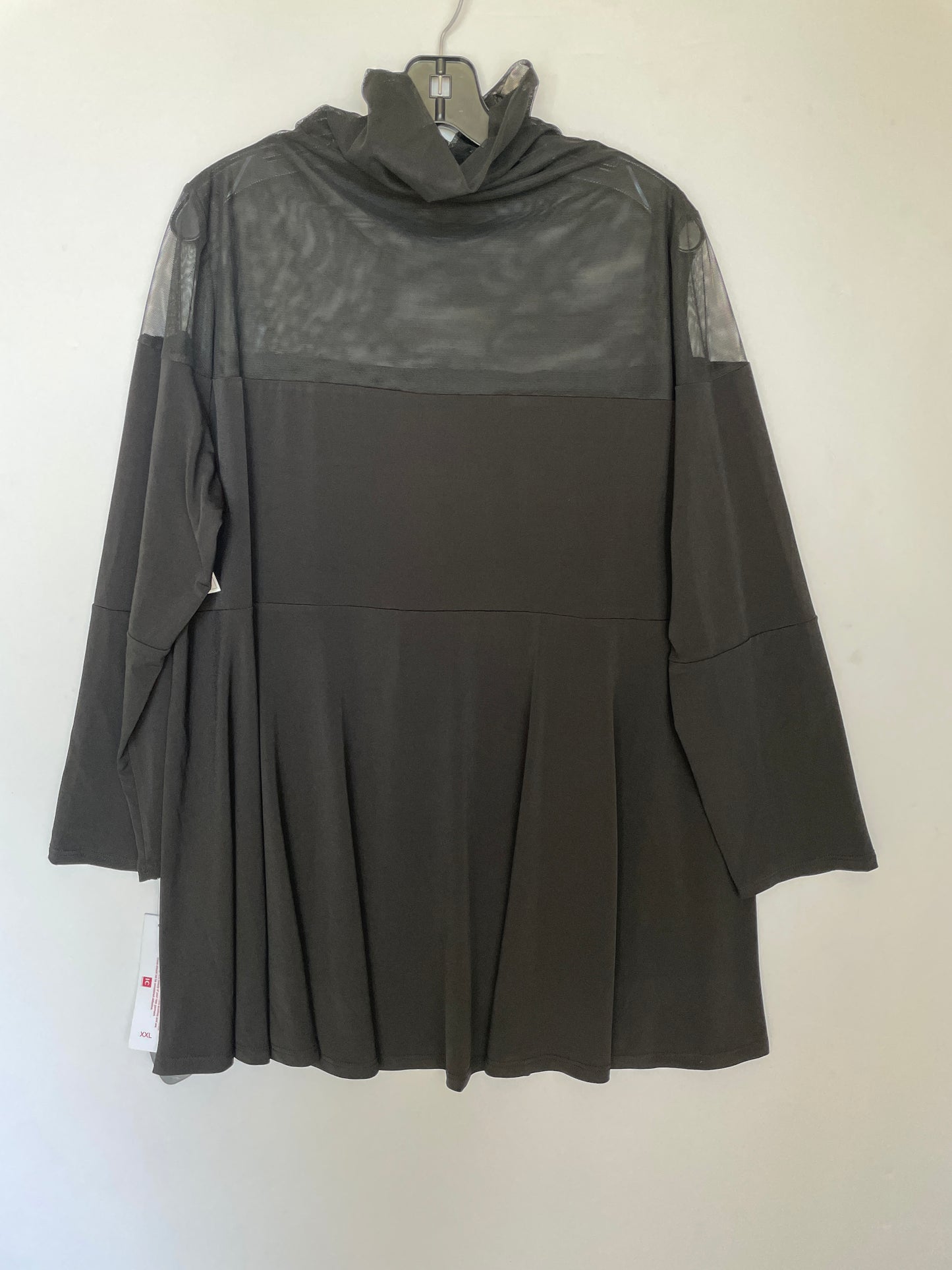 Top Long Sleeve By IC Collection In Black, Size: Xxl