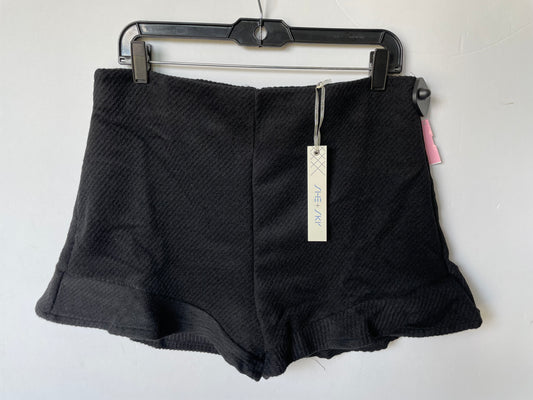 Black Shorts She + Sky, Size 12