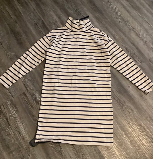 Striped Pattern Dress Casual Short Vineyard Vines, Size Xs