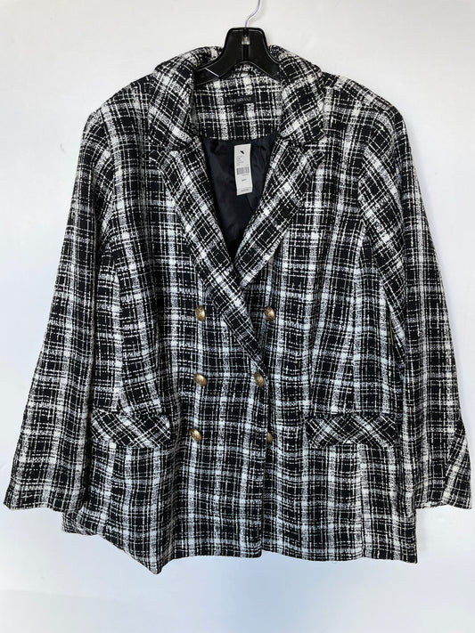 Jacket Other By Lane Bryant In Black & White, Size: 4x