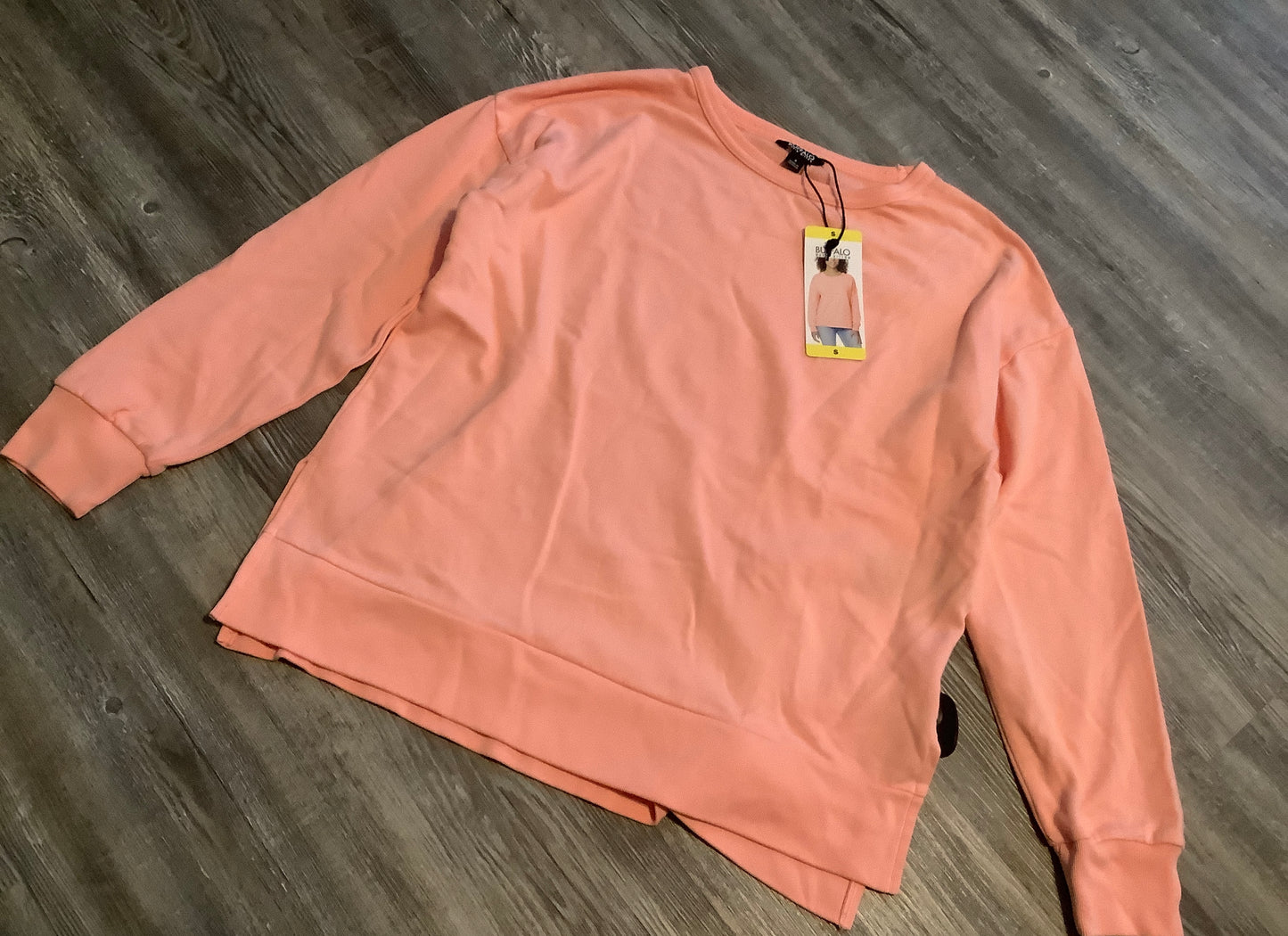 Sweatshirt Crewneck By Buffalo David Bitton In Pink, Size: S