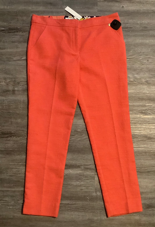 Pants Designer By Trina Turk In Coral, Size: 10