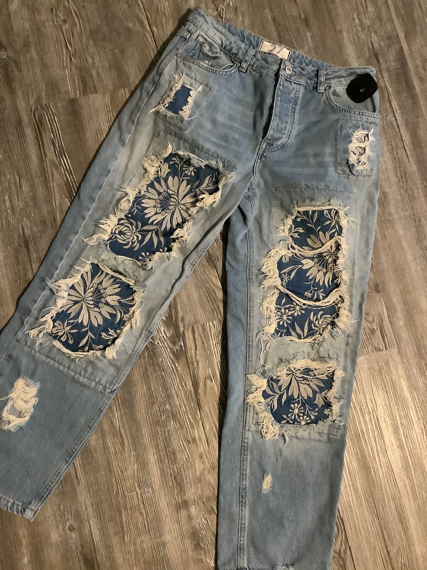 Jeans Boyfriend By We The Free In Blue Denim, Size: 4