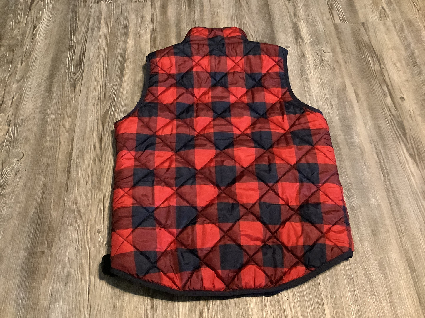 Vest Puffer & Quilted By Workshop In Red, Size: M