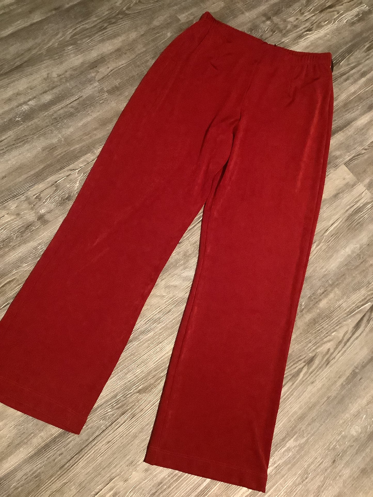 Pants Wide Leg By Chicos In Red, Size: M