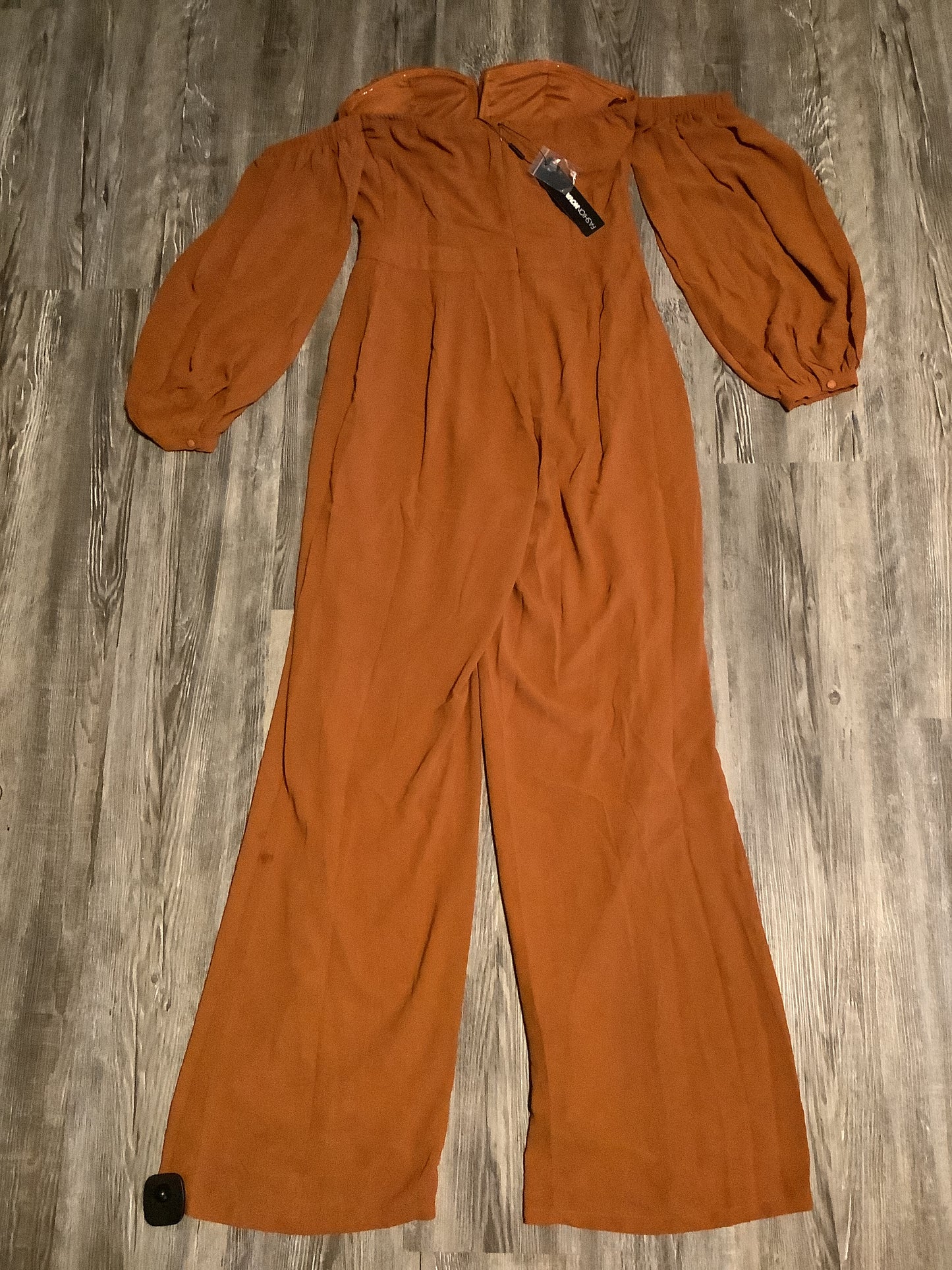 Jumpsuit By Fashion Nova In Orange, Size: L