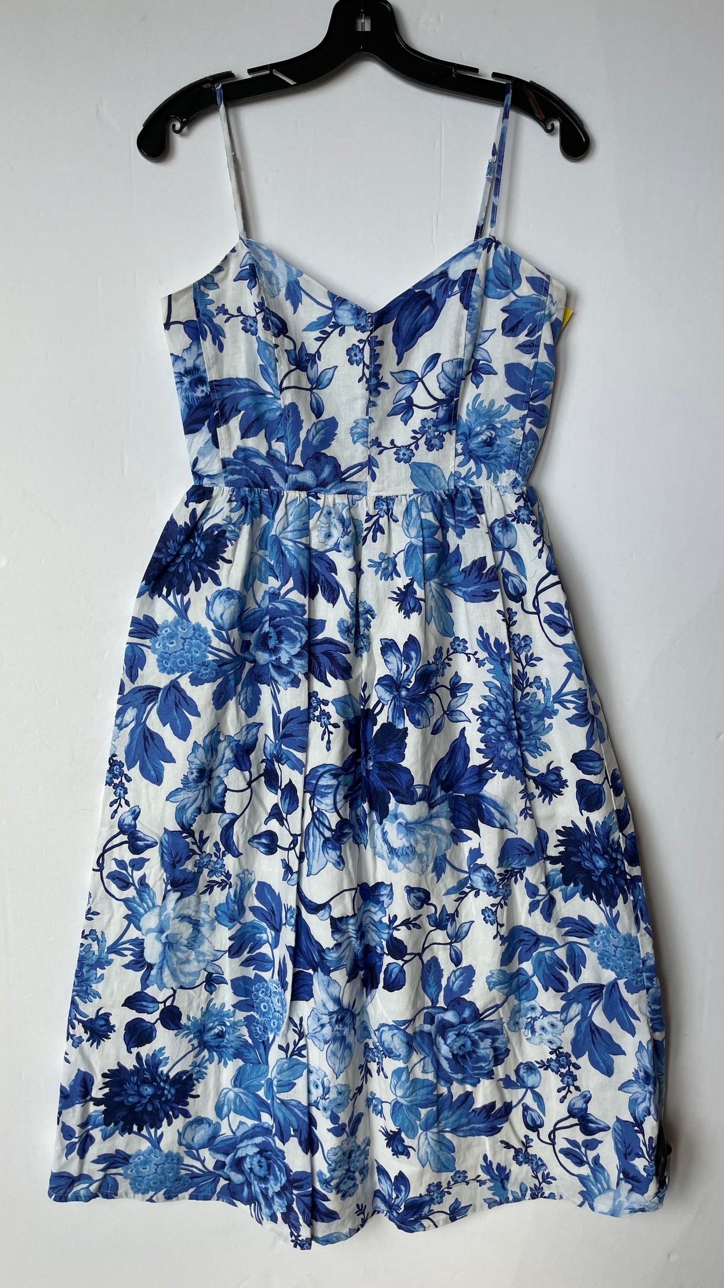 Dress Casual Midi By H&m In Blue, Size: S