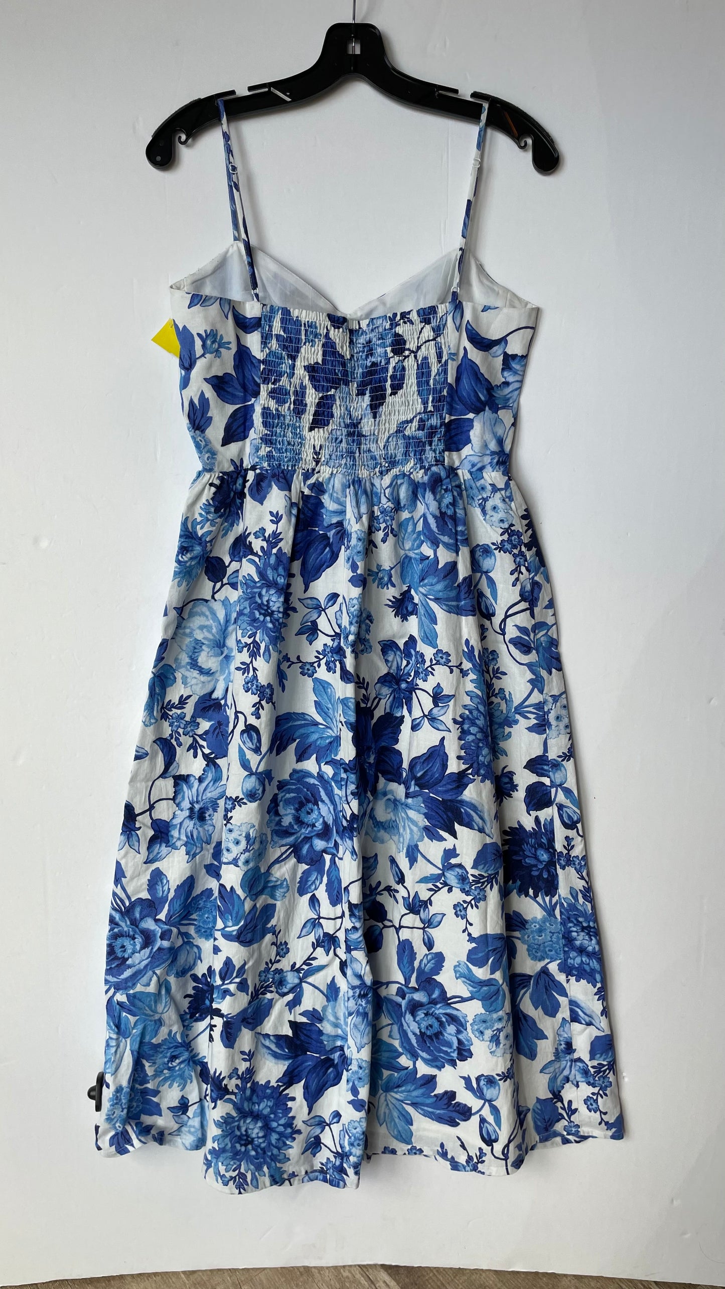 Dress Casual Midi By H&m In Blue, Size: S