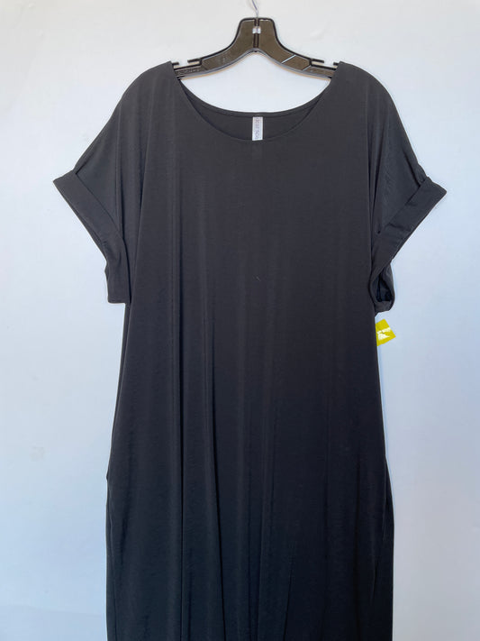 Dress Casual Maxi By Cme In Black, Size: 2x