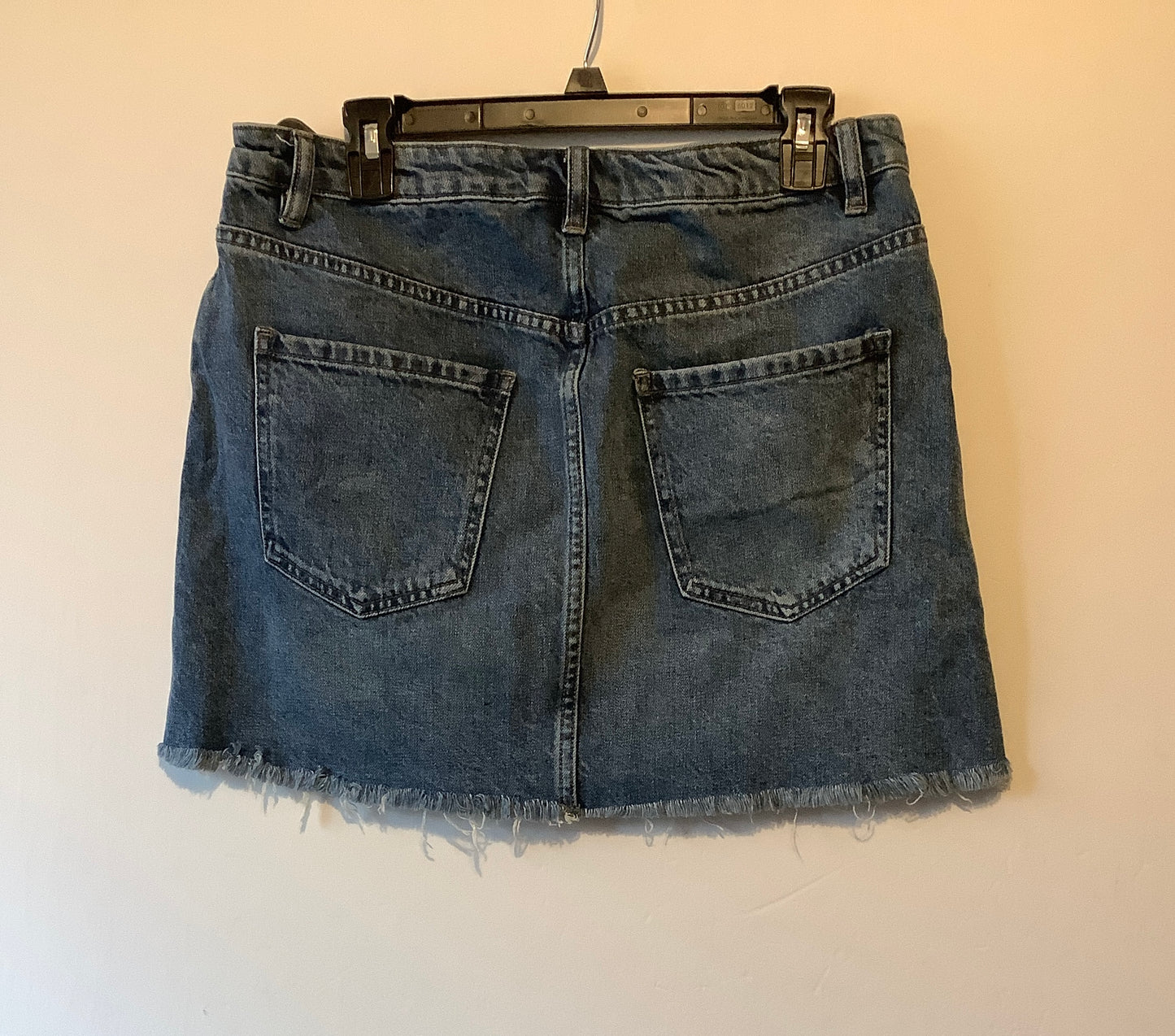 Skirt Mini & Short By We The Free In Blue Denim, Size: 12