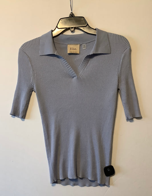 Top Short Sleeve By Elie Tahari In Blue, Size: S