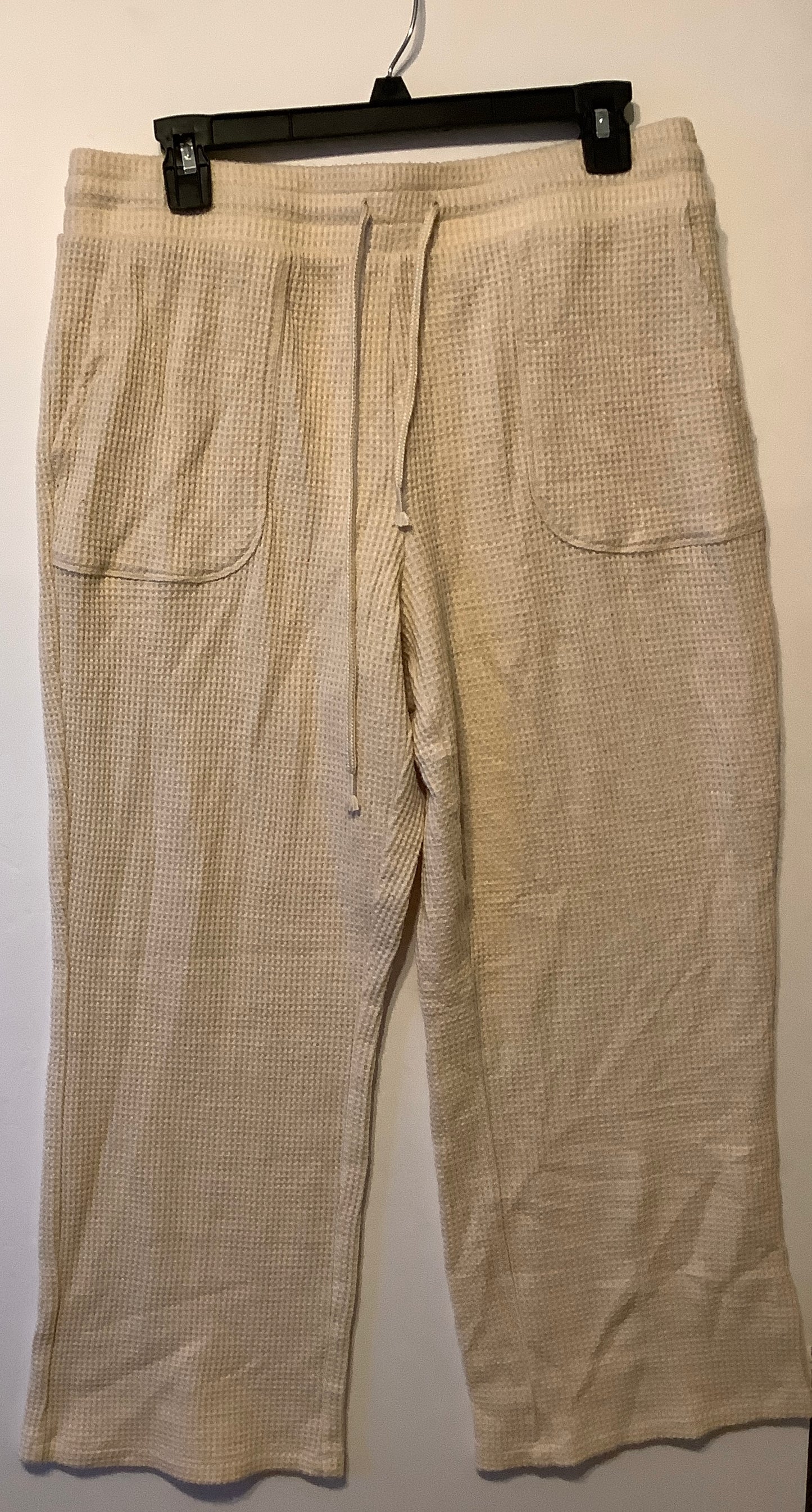 Lounge Set Pants By Any Body In Tan, Size: L