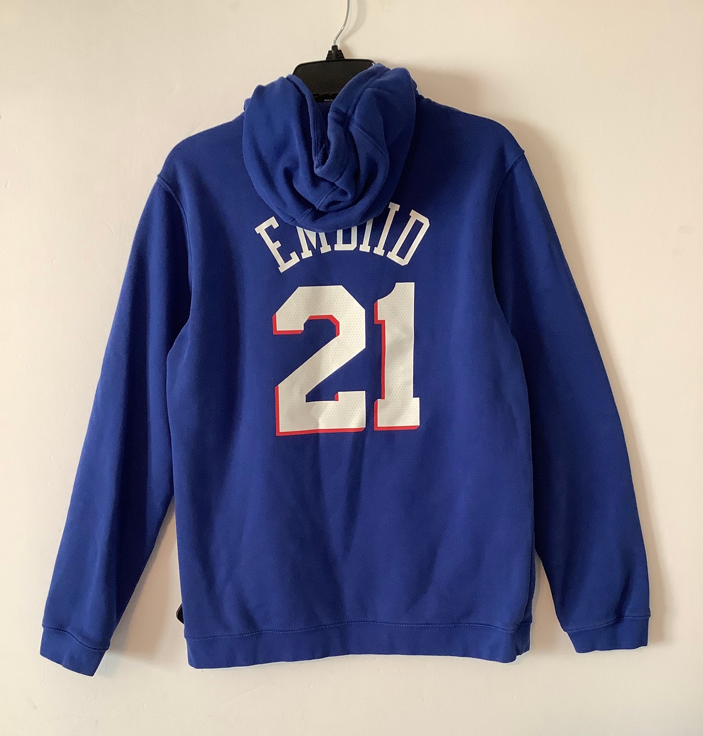 Sweatshirt Hoodie By Nike Apparel In Blue, Size: L