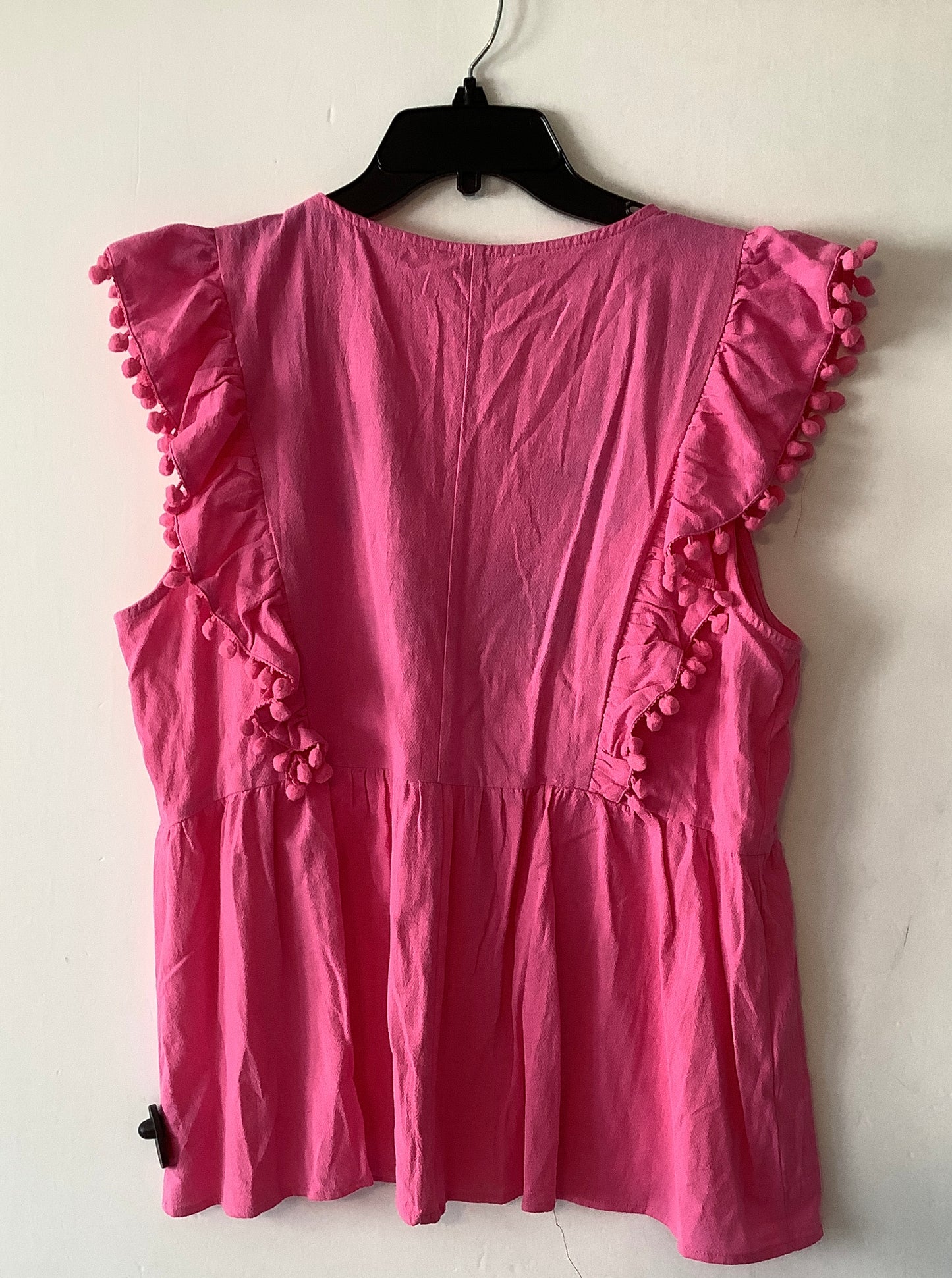 Top Sleeveless By Umgee In Pink, Size: Xl