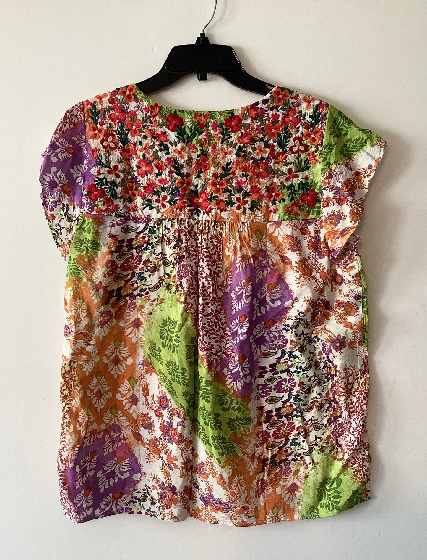 Top Sleeveless By Savanna Jane In Multi-colored, Size: Xl