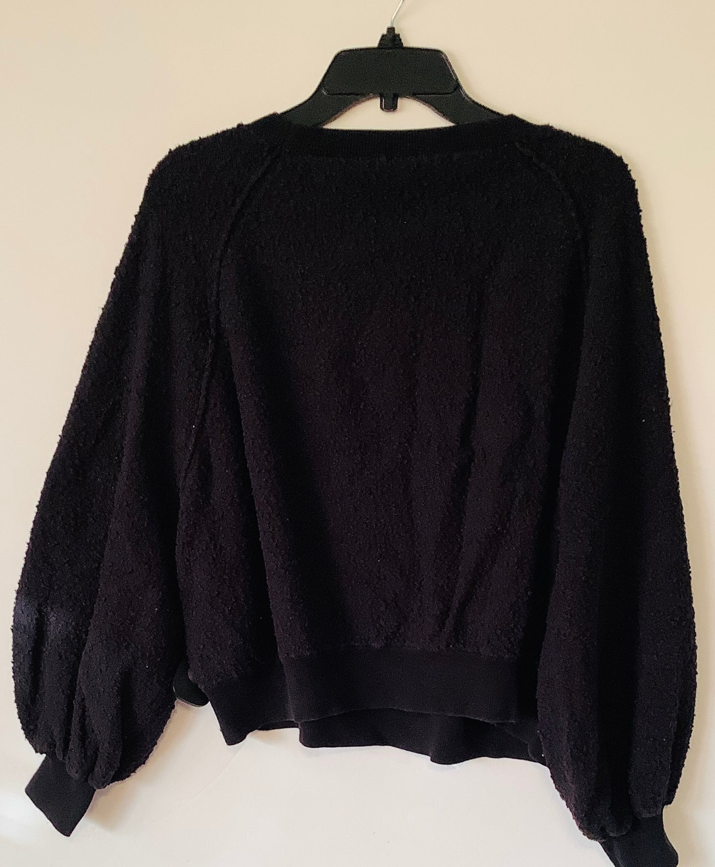 Sweatshirt Crewneck By Free People In Black, Size: S