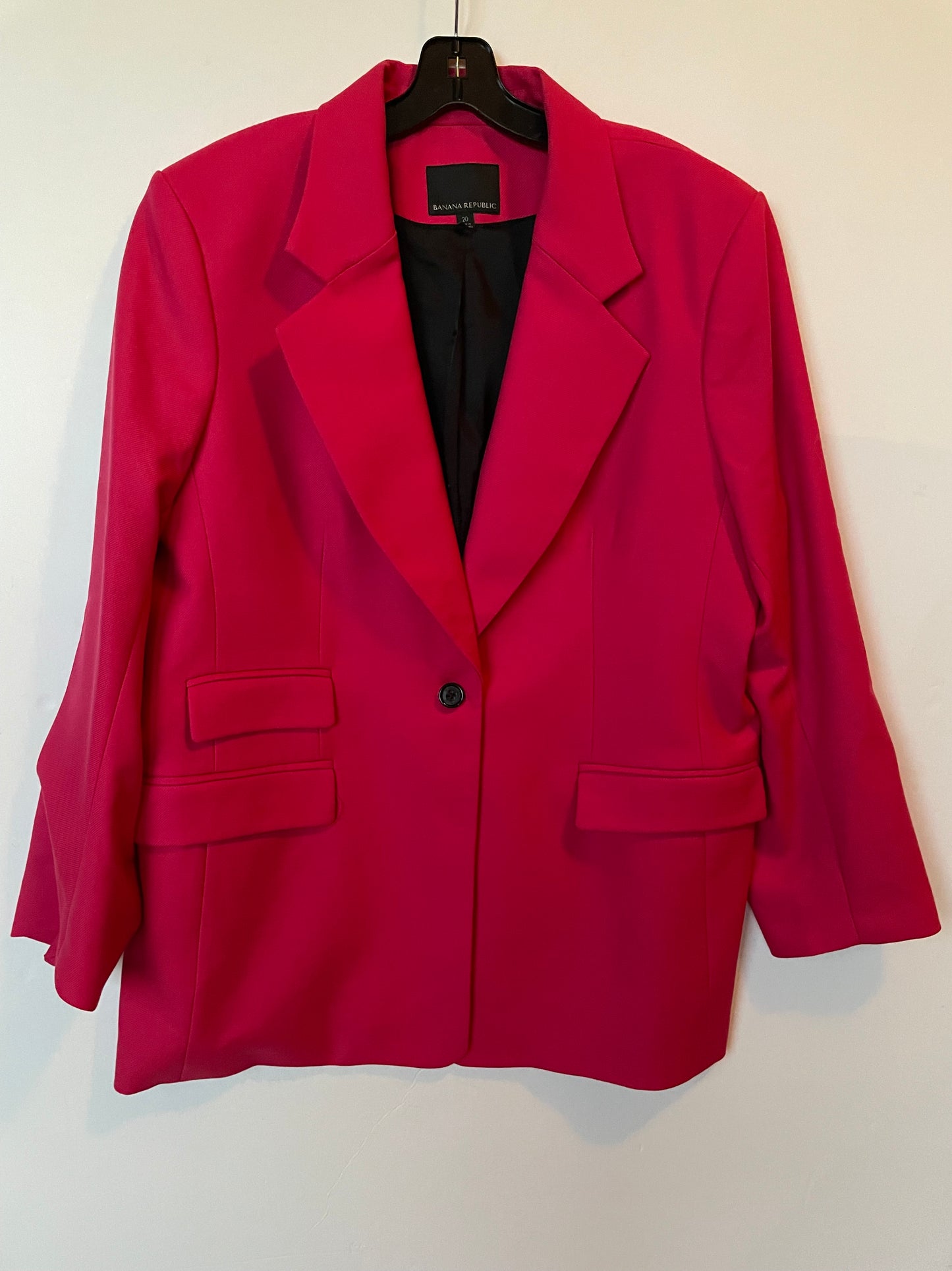 Coat Peacoat By Banana Republic In Pink, Size: 20