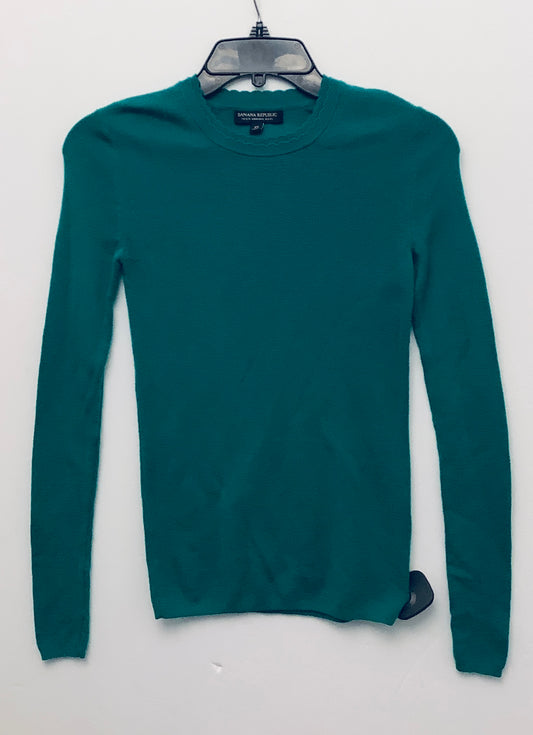 Sweater By Banana Republic In Green, Size: Xs