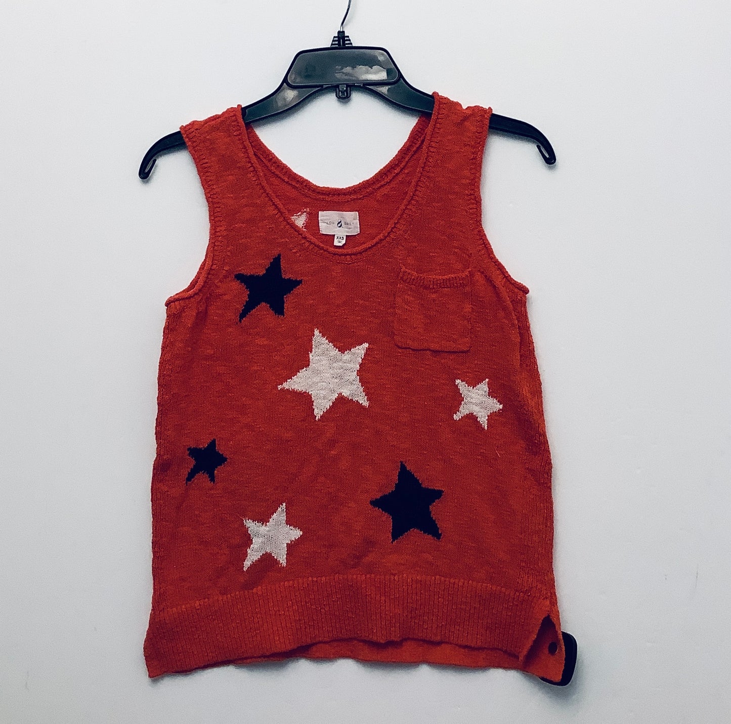 Top Sleeveless By Lou And Grey In Orange, Size: Xs