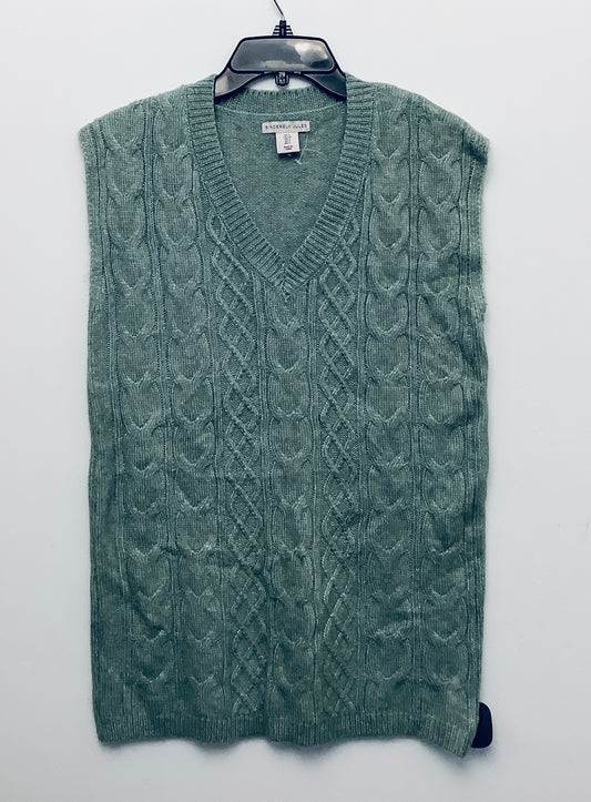 Vest Sweater By Cmc In Green, Size: S