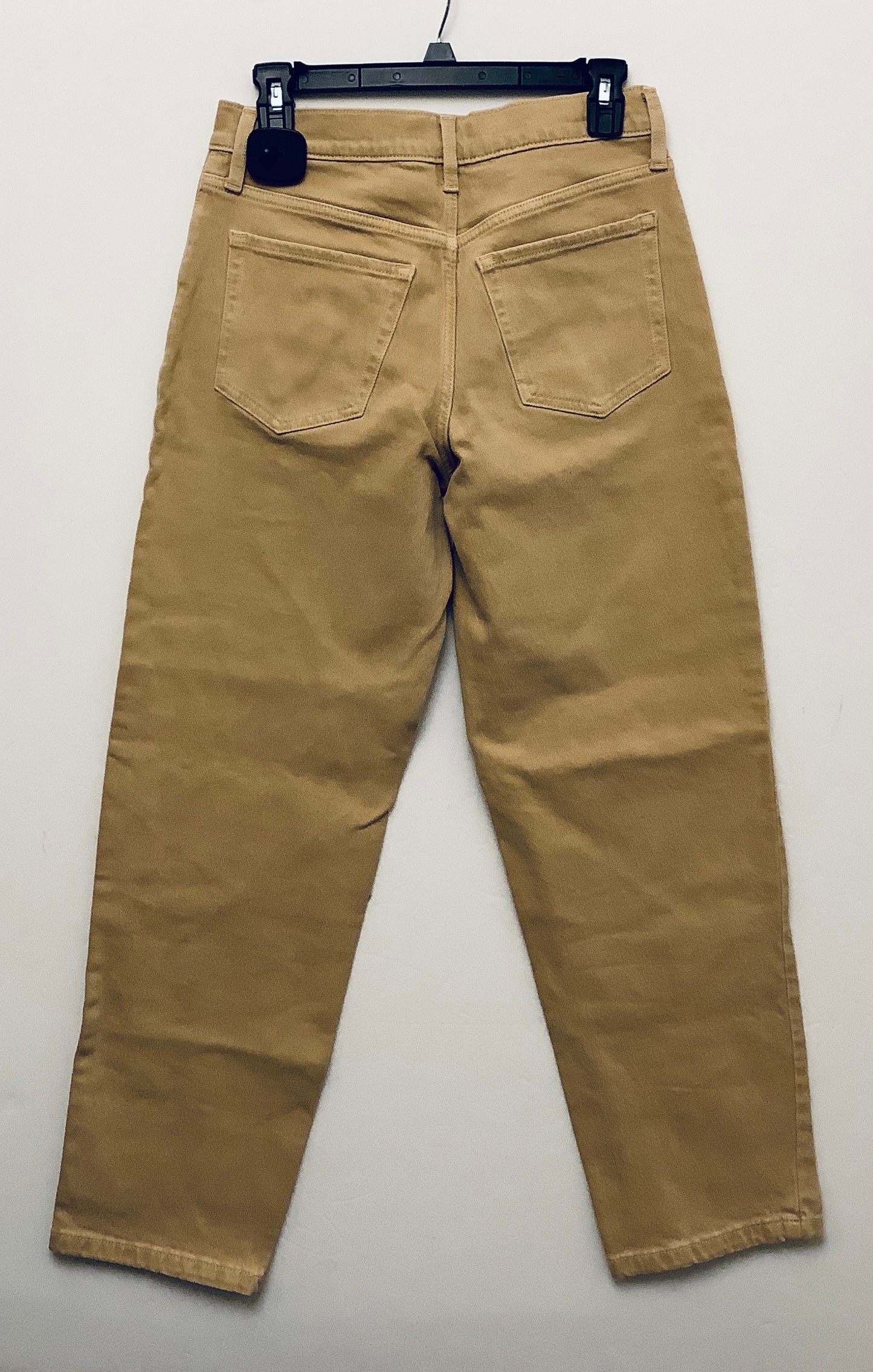 Jeans Straight By Banana Republic In Tan, Size: 2