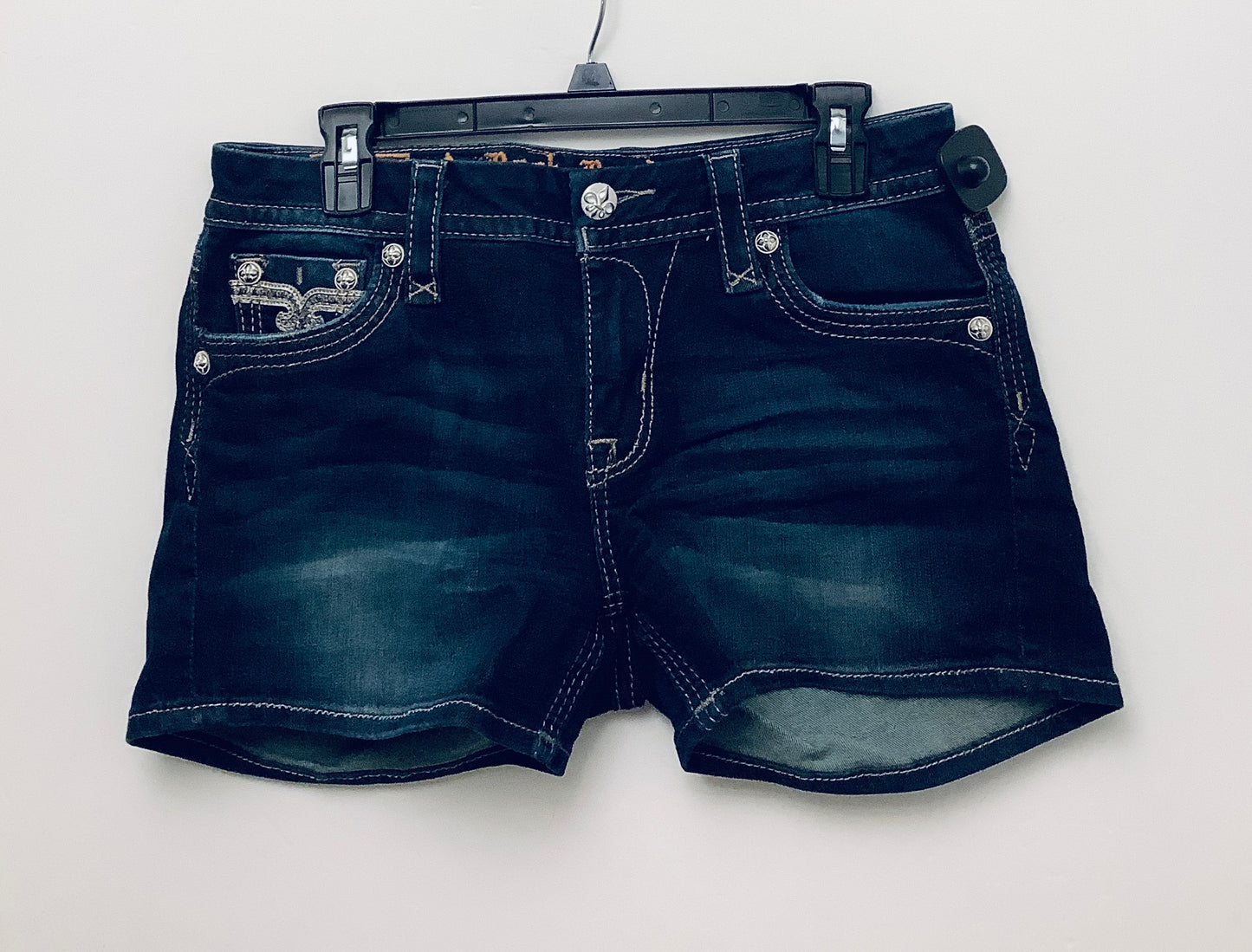 Shorts By Rock Revival In Blue Denim, Size: 6