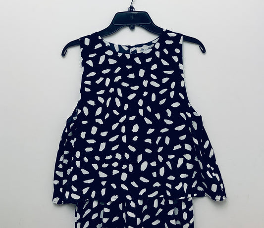 Romper By She + Sky In Navy, Size: L