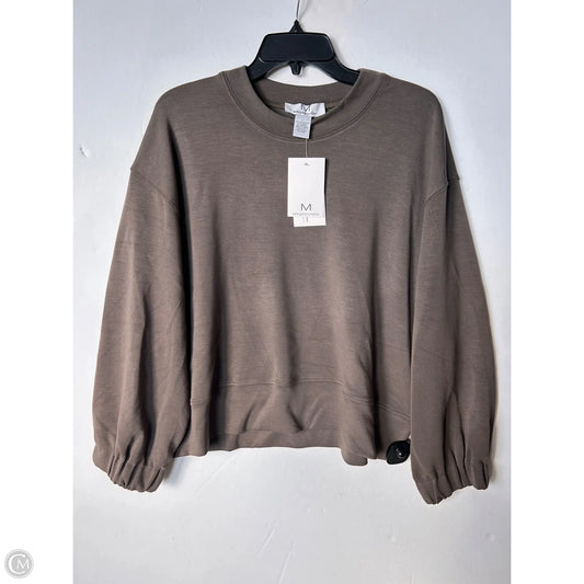 Sweatshirt Crewneck By Cmc In Brown, Size: L