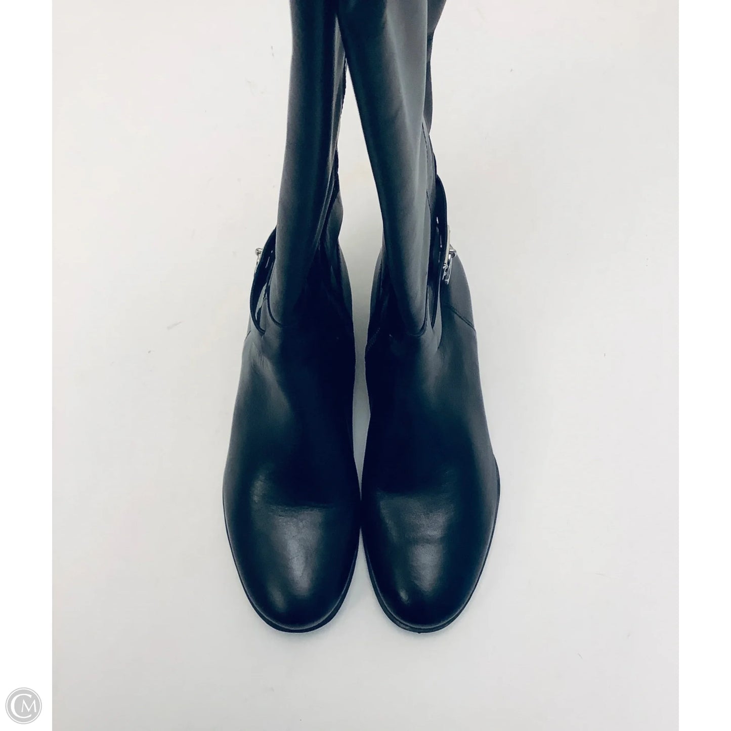 Boots Designer By Michael Kors In Black, Size: 6